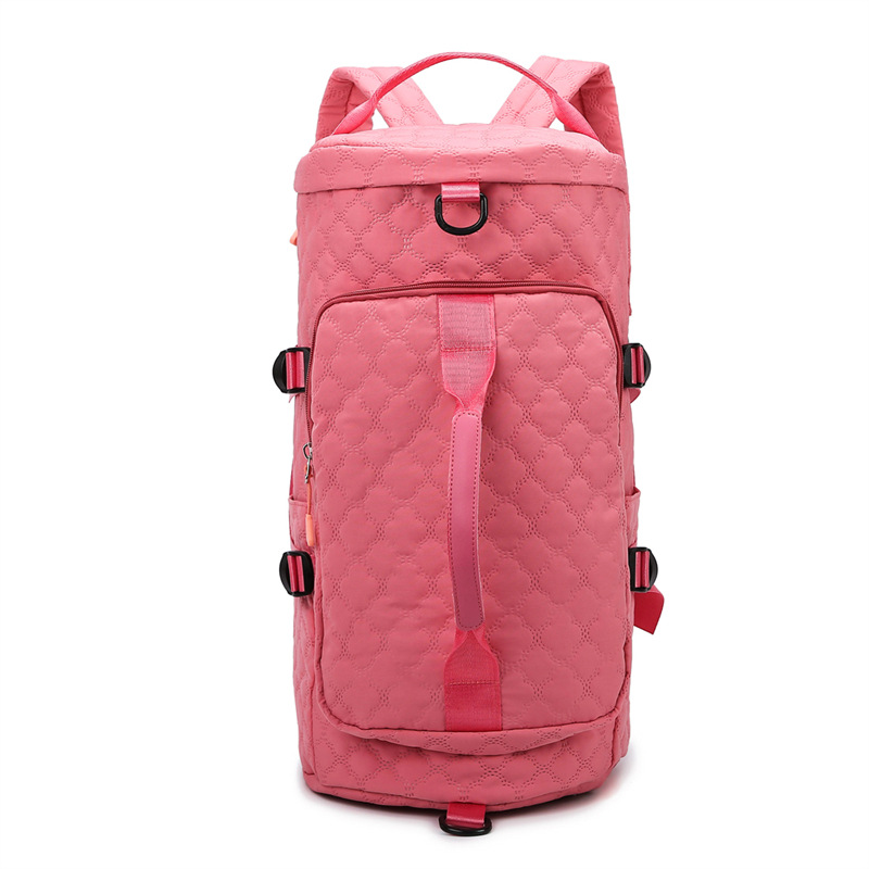 New cross-border hand-held travel bag for women, multi-functional three-in-one backpack, dry-wet separation, large-capacity sports and fitness bag Item Picture