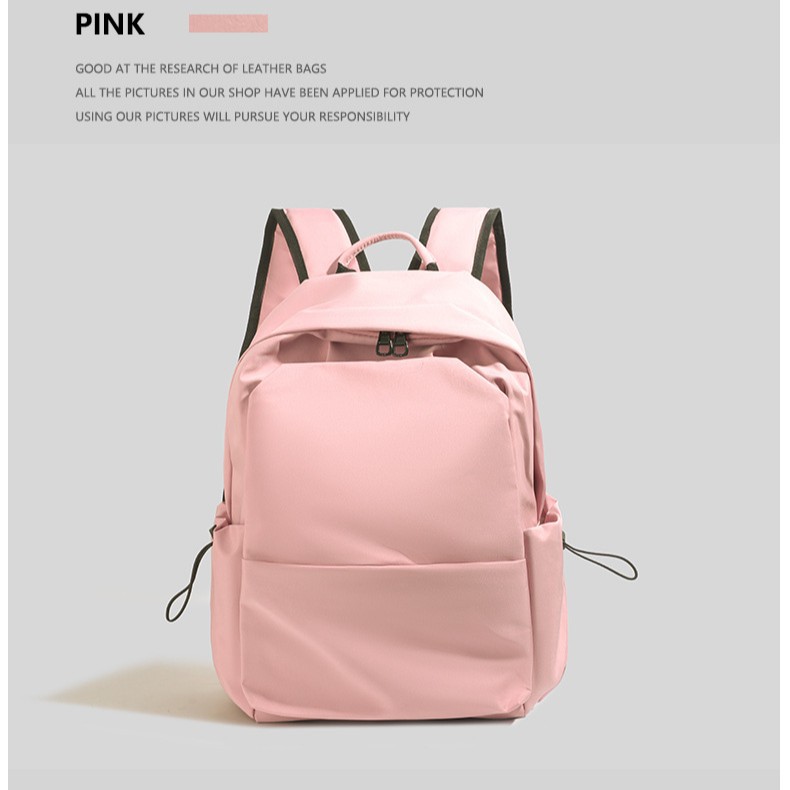 Large-capacity solid-color niche backpacks, women's schoolbags, men's backpacks, women's lightweight travel and mountaineering bags, computer bags Application Scenario