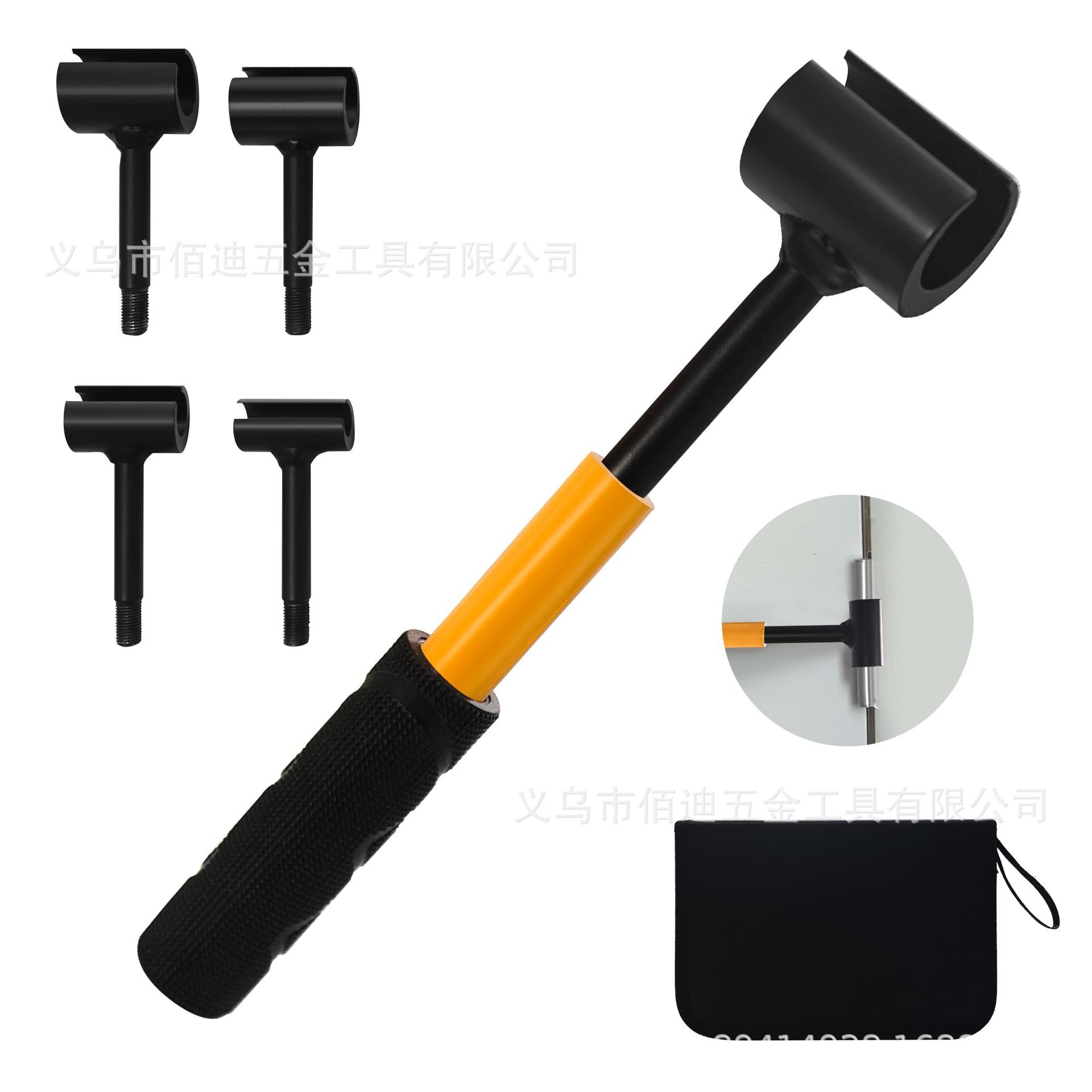 The cross-border 4-in-1 knob hinge adjustment tool is suitable for residential and commercial hinge gap adjustment wrenches full figure