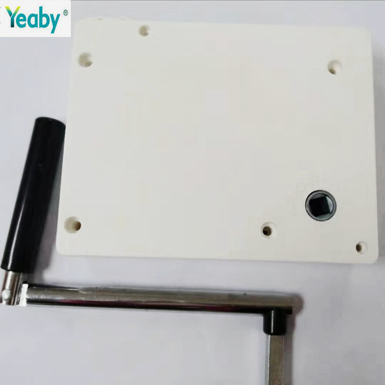 New product from the manufacturer: Hand-cranked window opener, webbing winding device, webbing hand-cranked box window opener (without crank) Application Scenario