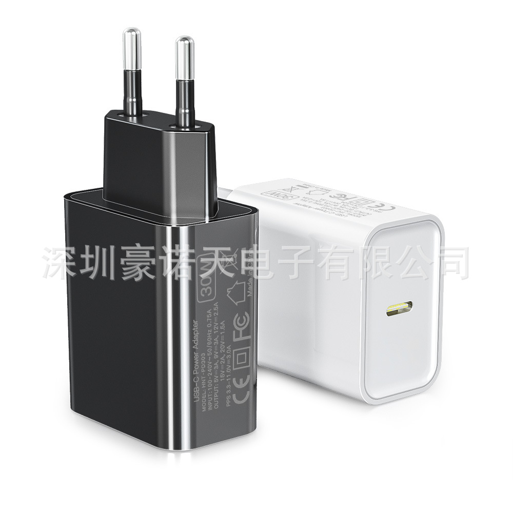 The pd30w gallium nitride charger and the PPS30W US-spec fast charging head are suitable for GaN fast charging of iphones and tablets Application Scenario