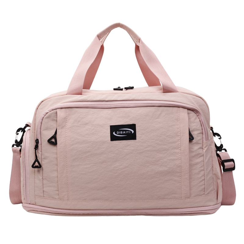 2025 New large-capacity travel bag, women's short business trip extended luggage bag, men's lightweight waterproof storage fitness bag Item Picture