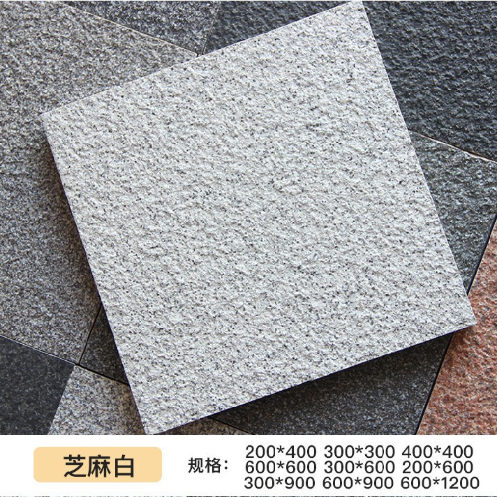 Ecological paving stone manufacturer, litchi face ceramic PC bricks, Guifei Red ceramic imitation granite marble floor tiles details Picture