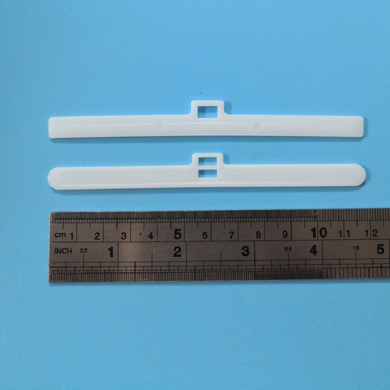 A set of 127mm double-hole hanging sheet curtains, plastic hanging sheet vertical blinds and vertical curtain accessories for cross-border 10 pieces details Picture