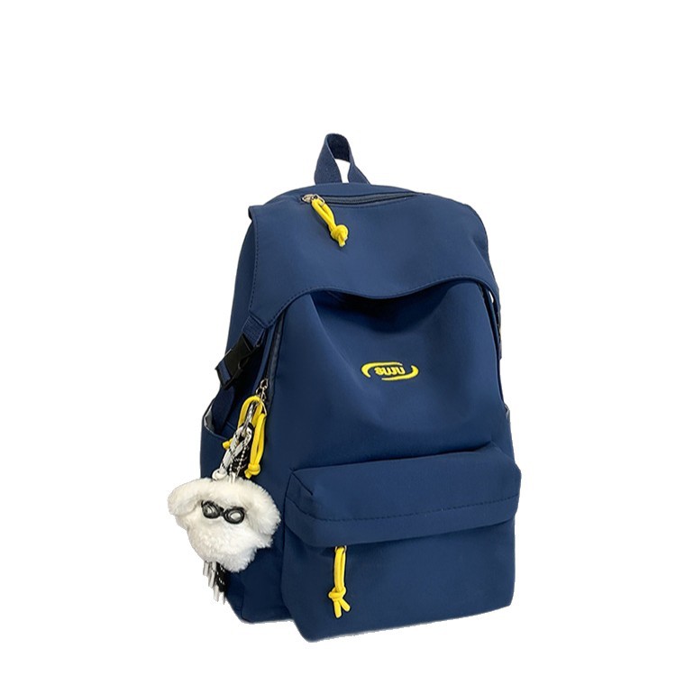 A new 2025 large-capacity travel bag with a high aesthetic level, a casual backpack for Japanese junior and senior high school students, and a university backpack Item Picture