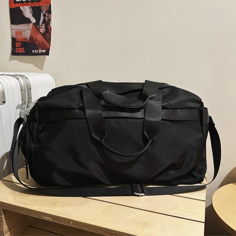Short business trip light handbag, travel bag for going out, spring style sports and fitness bag, storage single-shoulder luggage bag details Picture