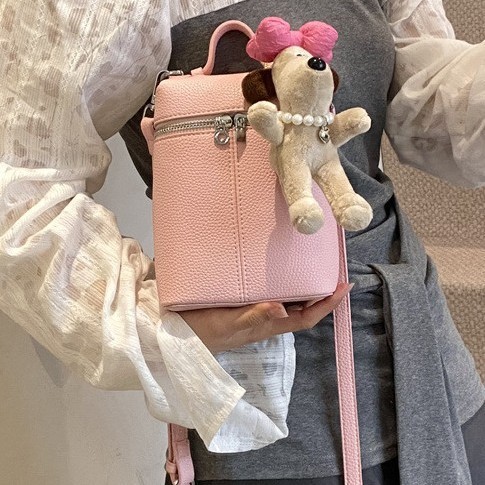 Cross-border simple and fashionable casual backpack for women, Spring 2025 new Korean style stylish schoolgirl handbag details Picture