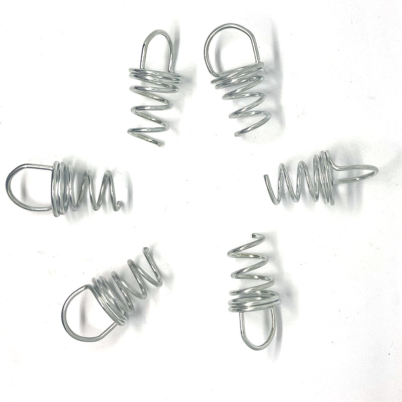 Stainless steel hanging rope wine opener spring single hook high-precision small spring compression non-standard conical and tower-shaped hardware accessories Specification drawing