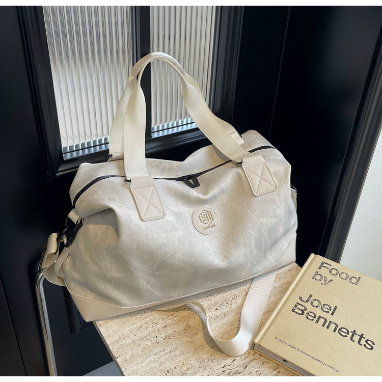 Wholesale of new cross-border ins travel bags, trendy large-capacity sports and fitness bags, fashionable and casual short-distance storage bags Specification drawing
