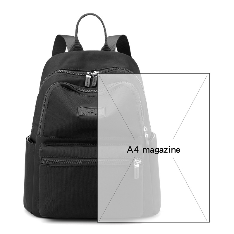 Colorful Fox's new women's outdoor casual backpack with large capacity and water-resistant nylon portable bag Application Scenario