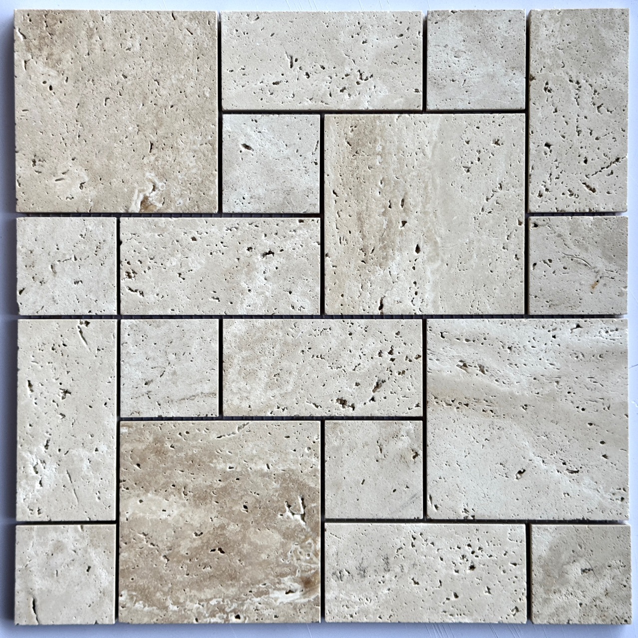 Lime stone marble Mosaic Roman Mosaic ancient castle villa homestay anti-slip stone travertine base floor tiles full figure