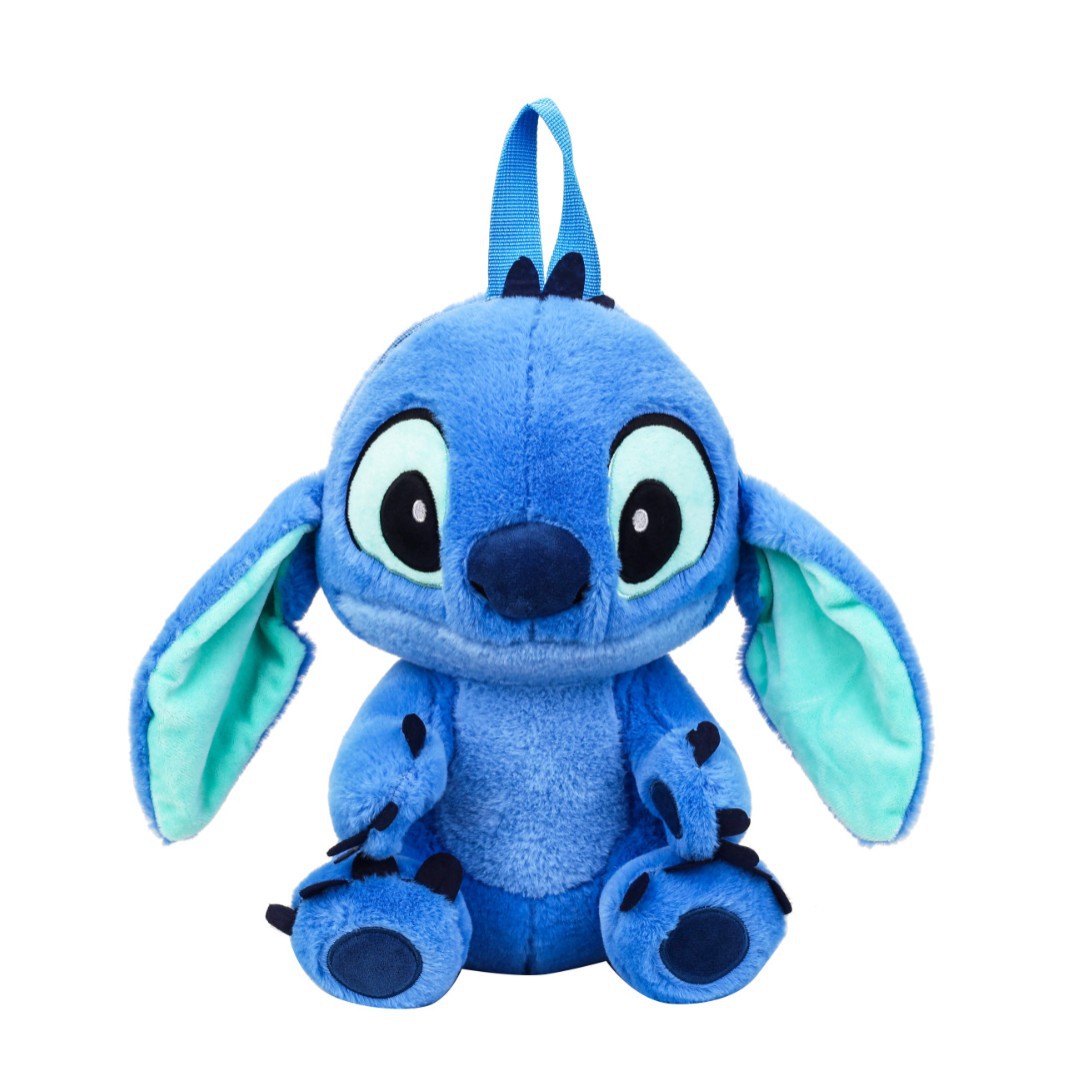 New blue Zai Zai backpack, cartoon plush toy doll, storage bag, claw machine doll, exchange for cross-border wholesale Item Picture