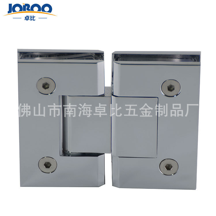 Original manufacturer, high-end hotel shower room, copper bathroom clip, bathroom glass door hinge, glass partition hinge Application Scenario