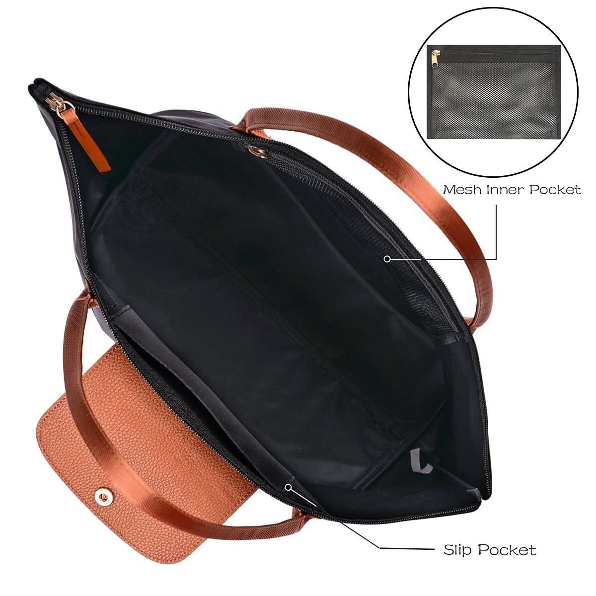 In-stock cross-border Oxford cloth foldable large-capacity dumpling bag handbag, single-shoulder bag, large bag, women's bag shopping bag Application Scenario