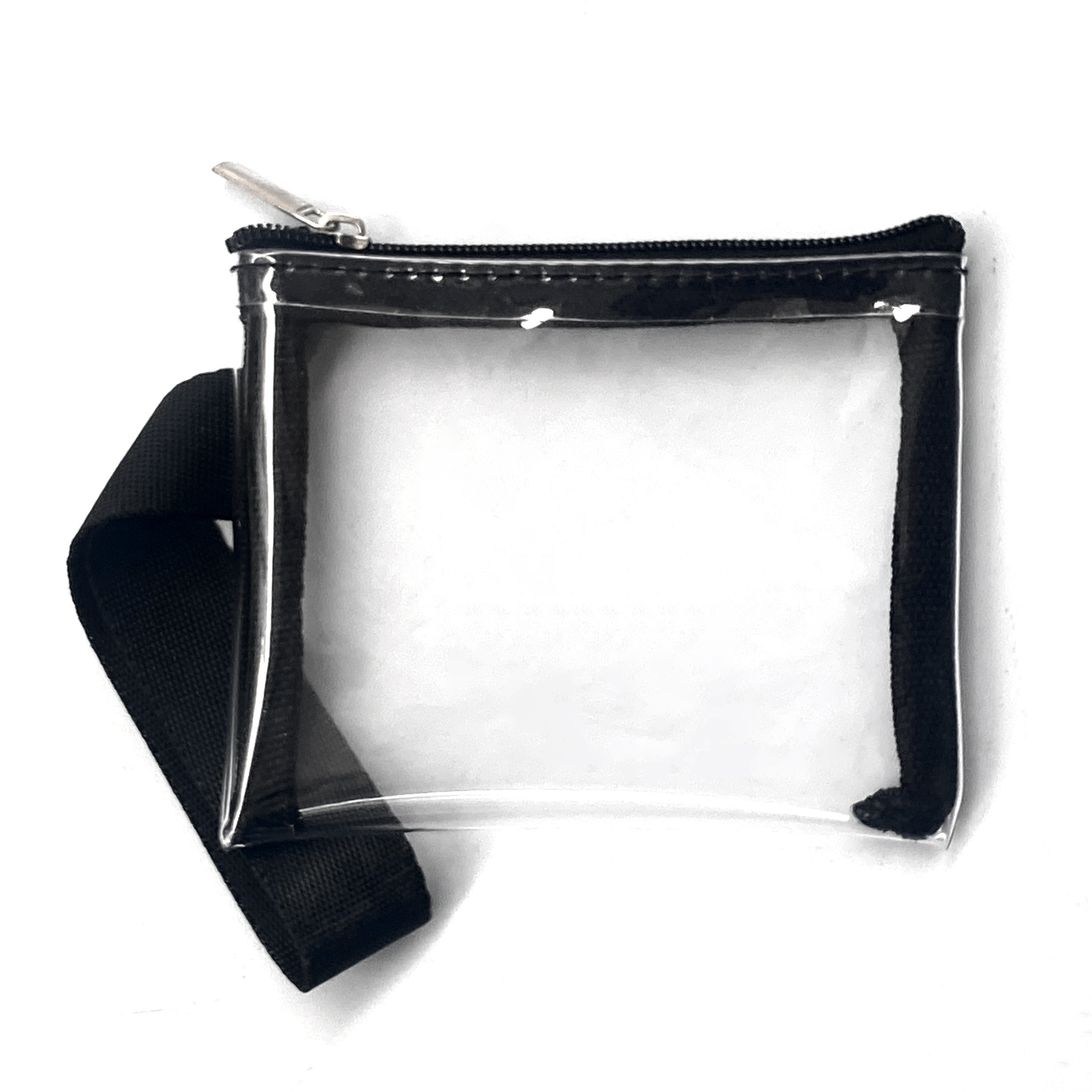 Portable transparent card case, ID card bag, handbag, compact transparent bag with multiple functions, waterproof and lightweight full figure