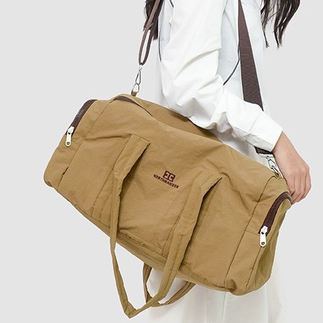 Niche large-capacity tote bag, 2025 new single-shoulder luggage bag, casual sports bag, fitness storage crossbody bag details Picture