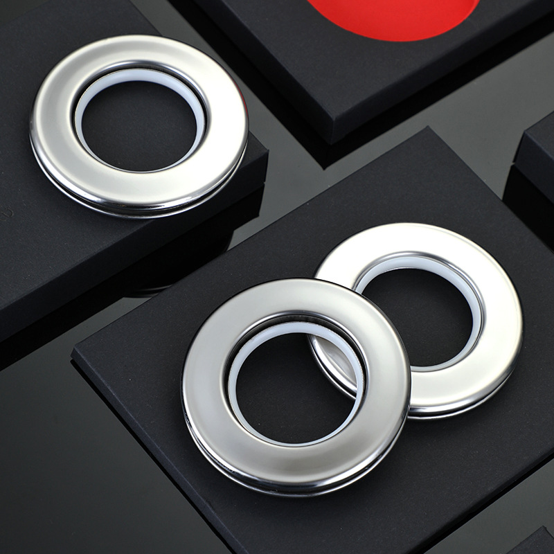 High-end stainless steel curtain ring, perforated curtain ring, Roman rod ring, curtain buckle ring Specification drawing