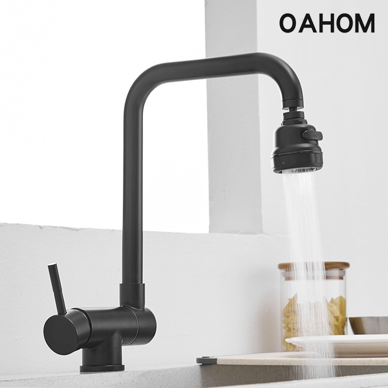 Black folding kitchen with a window, hot and cold water faucet, sink, and a rotating sink, is a universal household item Item Picture
