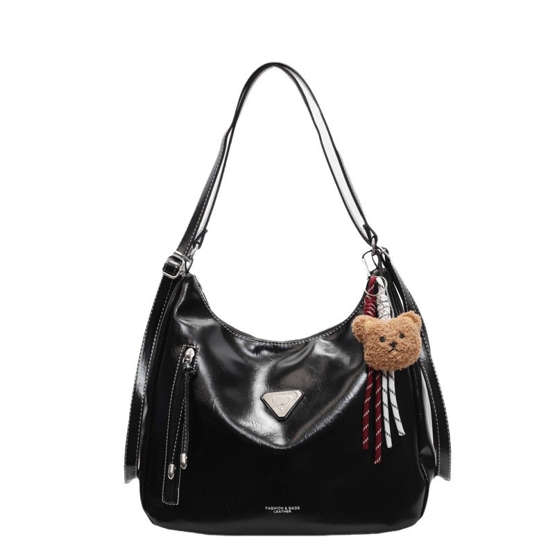 Fashionable and retro large-capacity bag for women 2025 commuting backpack, fashionable and high-quality single-shoulder crossbody tote bag Item Picture