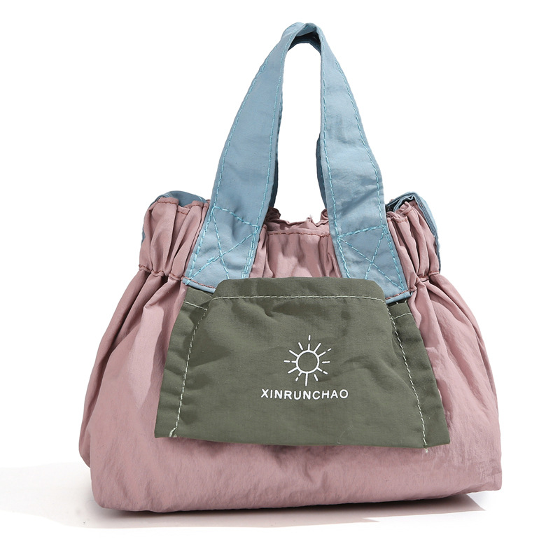 Cross-border trade best-selling canvas bags, fashionable and versatile shoulder bags, niche nylon waterproof crossbody bags, women's high-end feel Item Picture