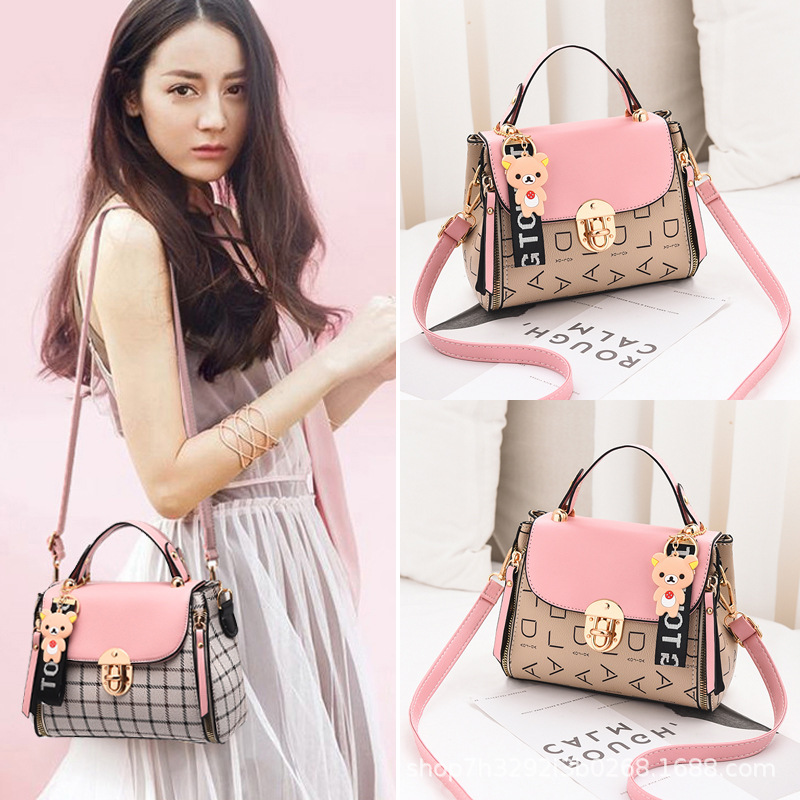 Small bag Women's 2024 Spring/Summer new fairy handbag, fashionable and popular single-shoulder crossbody small square bag, one-piece consignment details Picture