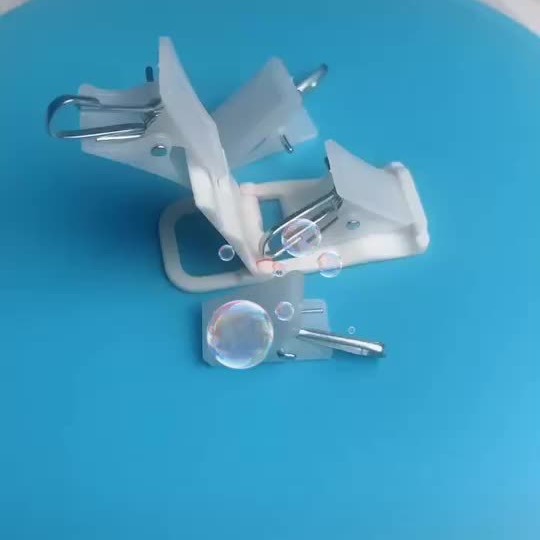Factory wholesale plastic curtain white small clips with hooks, live mouth rings, curtain clips, and plastic small clips Application Scenario