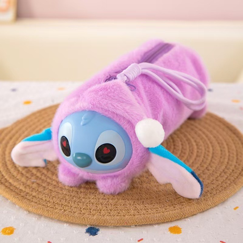 New cartoon claw machine dolls can be exchanged for pen cases, girlish plush toys, pendant pen cases, stationery pencil cases, and dolls Specification drawing