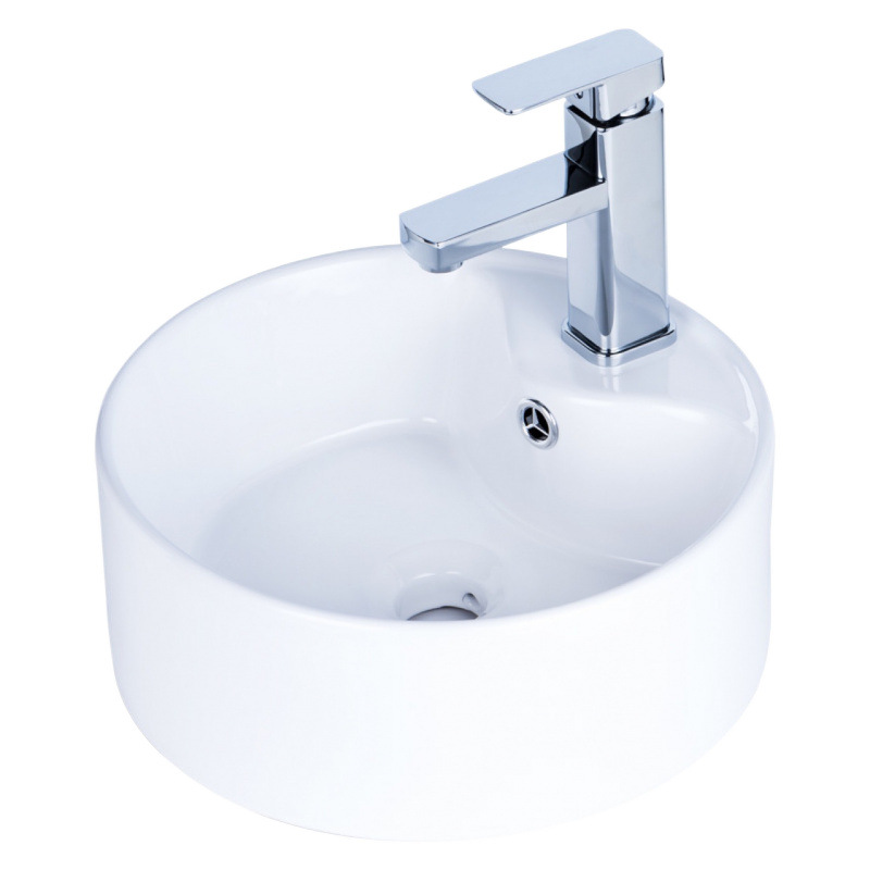 Countertop basin, washbasin, ceramic countertop basin, washbasin, single basin, balcony washbasin, household countertop basin, washbasin Item Picture