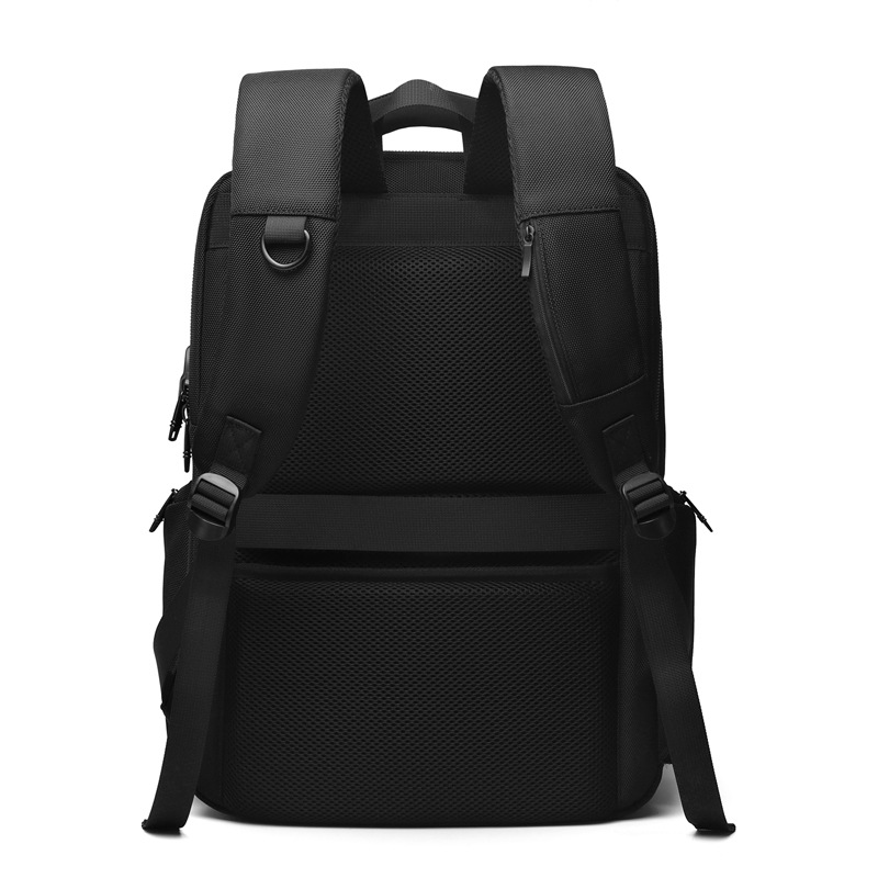 New minimalist computer backpack, large-capacity multi-functional business backpack, men's high-end business trip and commuting travel bag Specification drawing