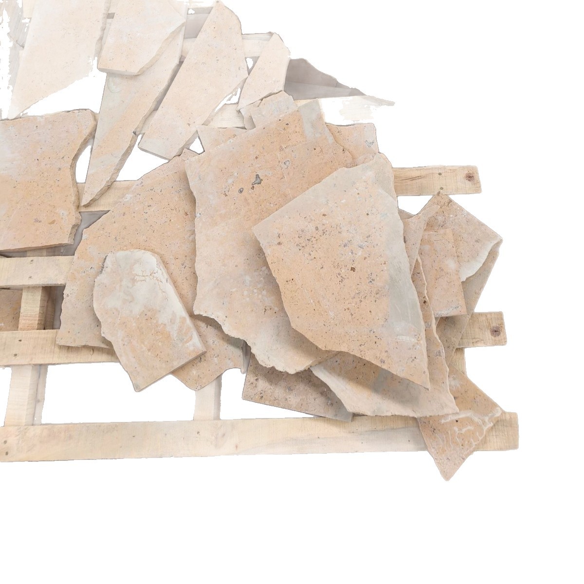 Irregular paving stones, natural lime stones, crushed stones, cave stones, inscriptions, irregular stones, paving stones, cross-border Australia Item Picture