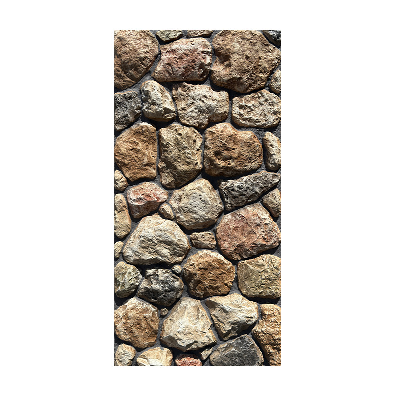 pu cultural stone, fortress stone, irregular stone, villa exterior wall, PU stone skin, lightweight mushroom stone, pebble background simulation Item Picture