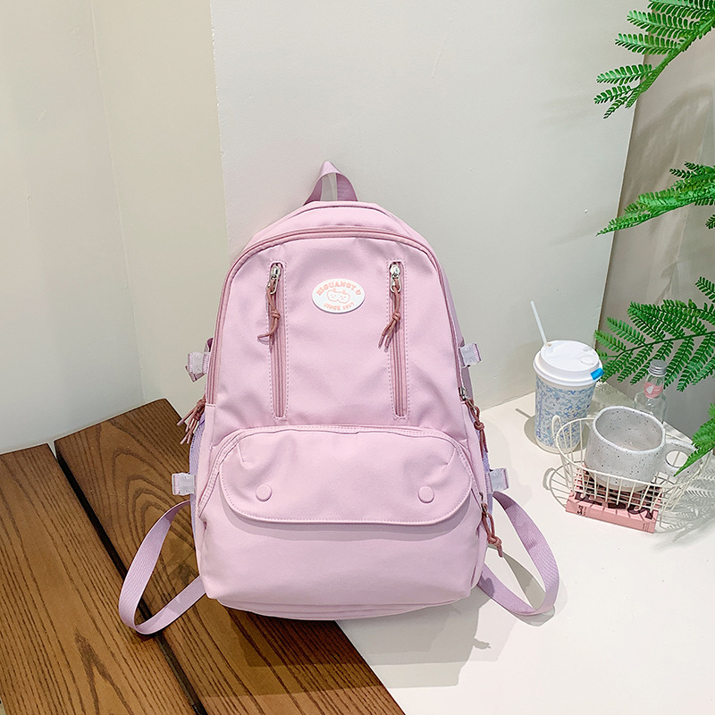 High-appearance-level schoolbags for primary and secondary school students, large-capacity backpacks, outdoor travel backpacks, lightweight, light-reducing and dirt-resistant study bags Specification drawing