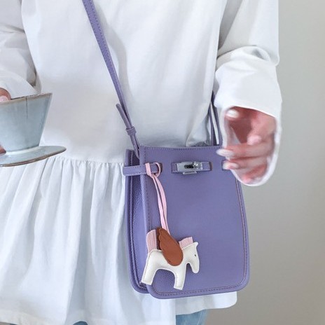 Retro and fashionable drawstring bucket bag for women, Spring 2025 new style, fresh and simple single-shoulder bag, trendy and casual women's bag Specification drawing