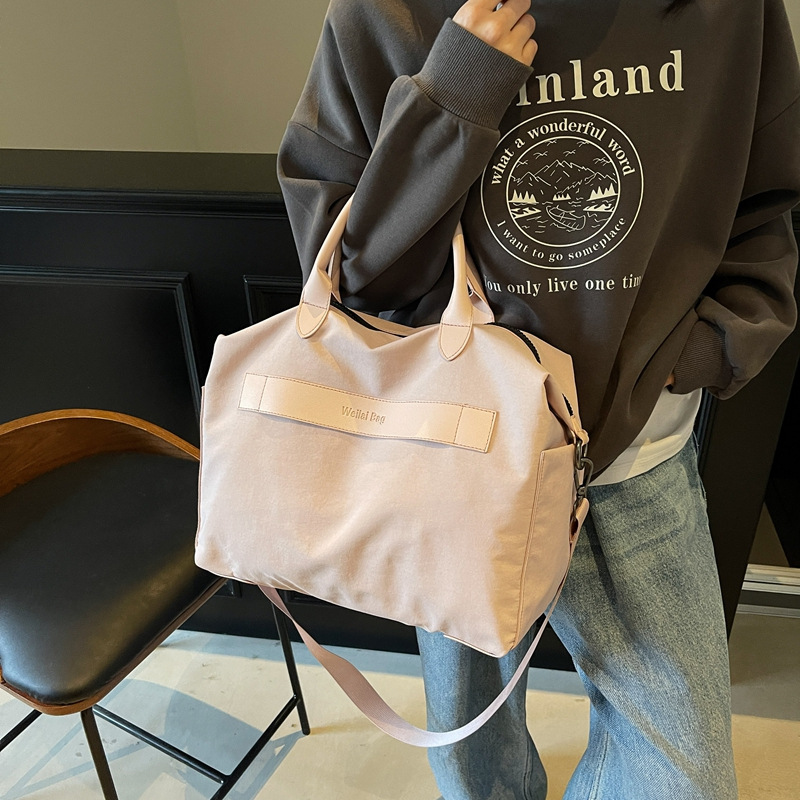 Casual outdoor hand-held travel bag for men and women with dry and wet separation, swimming training and fitness bag, large-capacity short-distance luggage bag details Picture