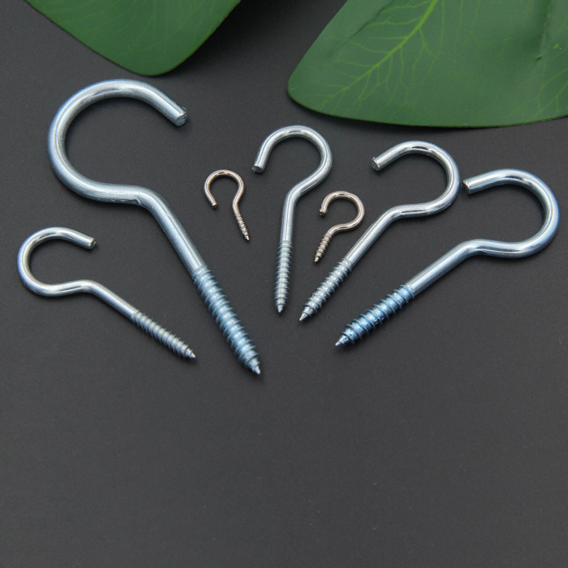 DIY jewelry accessories, sheep eye nails, open and closed sheep eye screws, self-tapping 9-shaped hooks, sheep horn nails manufacturer Specification drawing