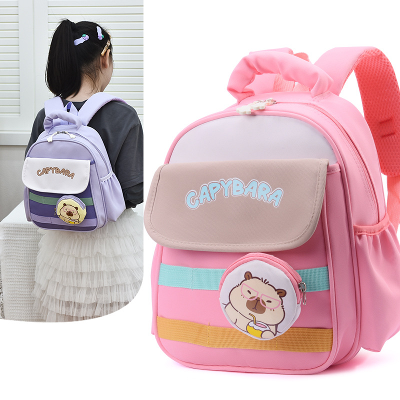 Kai Ai Kindergarten Schoolbag for boys and girls aged 3-5, small, middle and large classes, lightweight, back-protecting and load-reducing cartoon backpack Application Scenario