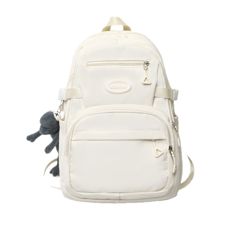 Durable and large-capacity new schoolbag, female college student backpack, female junior high school student, primary school student and high school student computer backpack Item Picture
