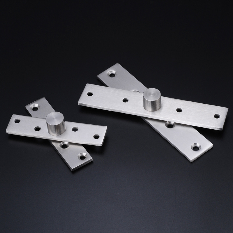 Direct supply thickened stainless steel 360-degree rotating shaft, ceiling and floor shaft, rotating shaft, concealed hinge, rotating wooden door, concealed hinge Application Scenario