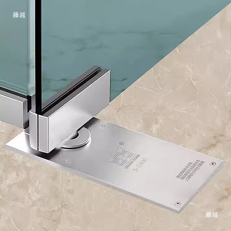 Glass door H-220B floor spring, heavy-duty frameless door, framed door, shop entrance, floor spring and floor spring, universal type Specification drawing