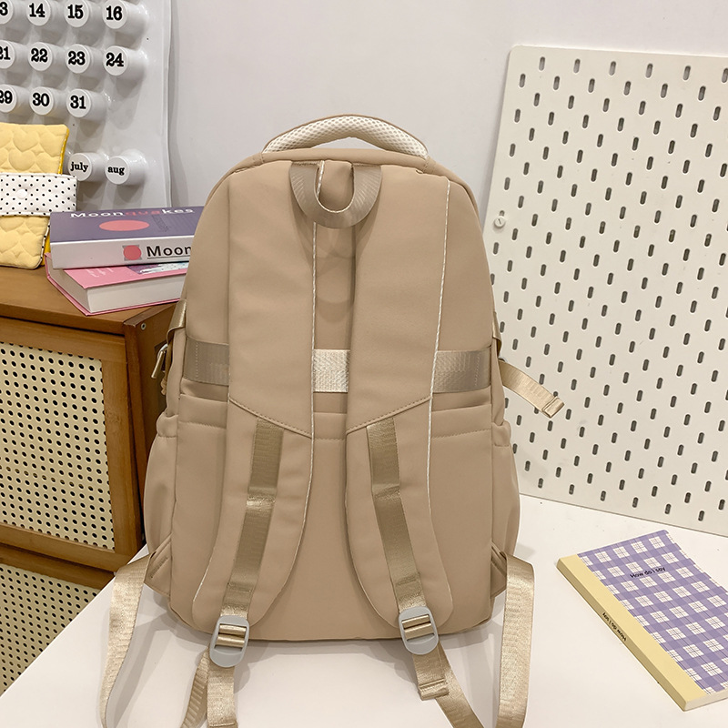 High-quality schoolbags, Instagram trendy couple casual travel backpacks, large-capacity, sturdy and durable middle school backpacks Specification drawing