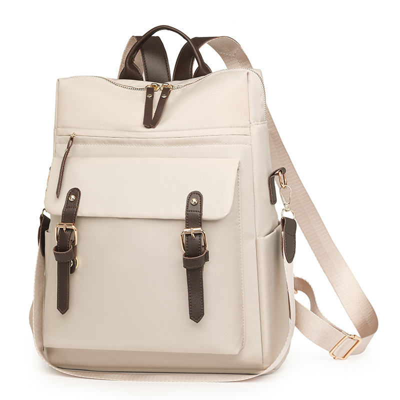 New fashionable travel backpack, large-capacity Korean version anti-theft commuting schoolbag, multi-functional backpack for women details Picture