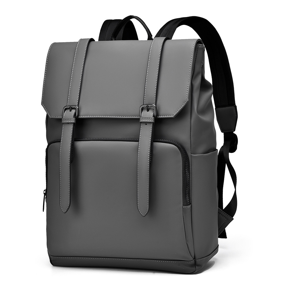 Cross-border fashionable men's backpacks, large-capacity casual work, commuting and travel backpacks, computer bags, college student schoolbags Item Picture