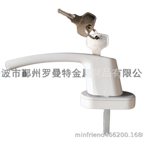 Window handle with key, window handle with lock, German window handle Item Picture