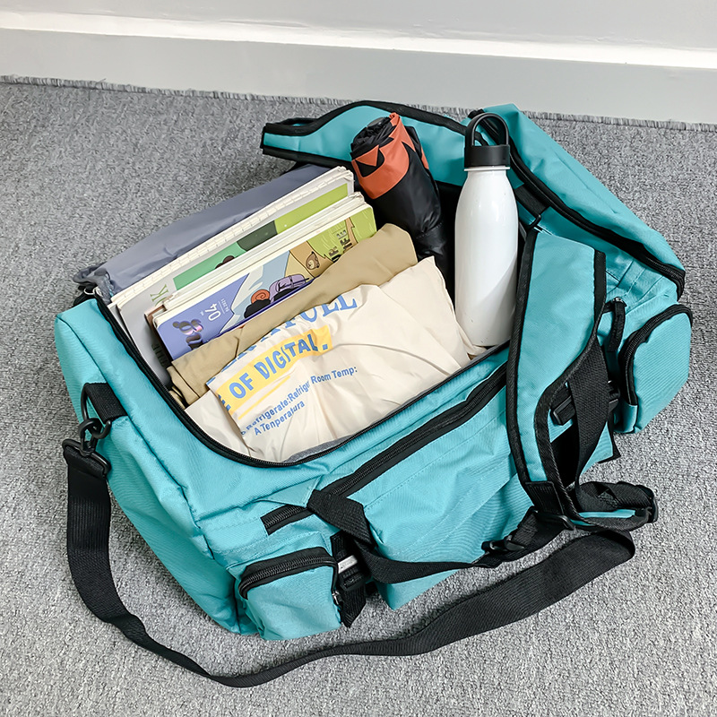 Unisex outdoor sports hiking travel fitness bag, cool backpack, dry and wet separation multi-functional fitness bag Application Scenario