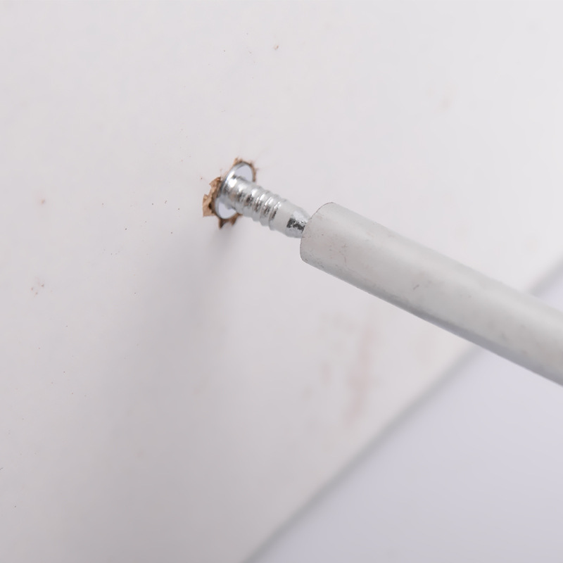 Invisible bidirectional seamless nail skirting board installation, double-ended nail, wood veneer nail, horn nail, expansion screw fixing sleeve Application Scenario