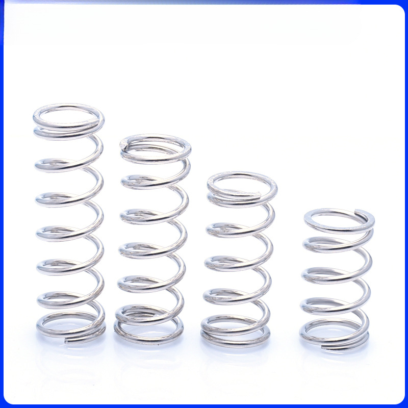 The inner diameter reference setting of the compression wire diameter of the 304 stainless steel shaft spring compression spring is 0.4/0.5/0.6-3 Item Picture