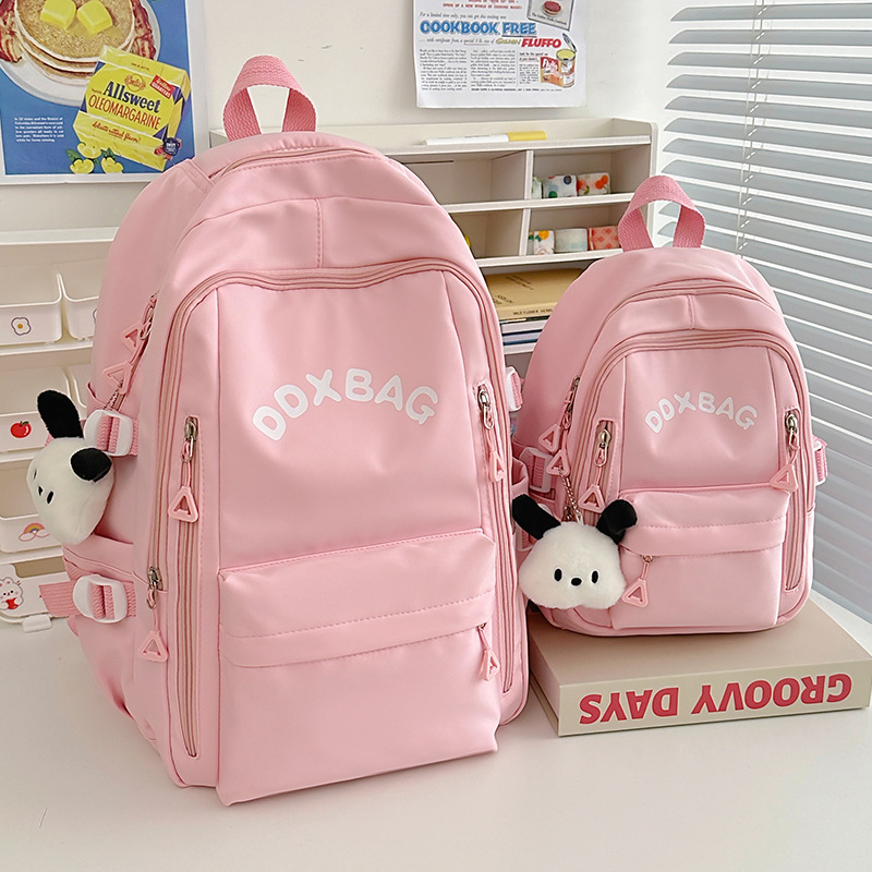 Cross-border campus schoolbag, fashionable and sweet for students, girl backpack, high-end feel, lightweight travel backpack for junior and senior high school students Specification drawing