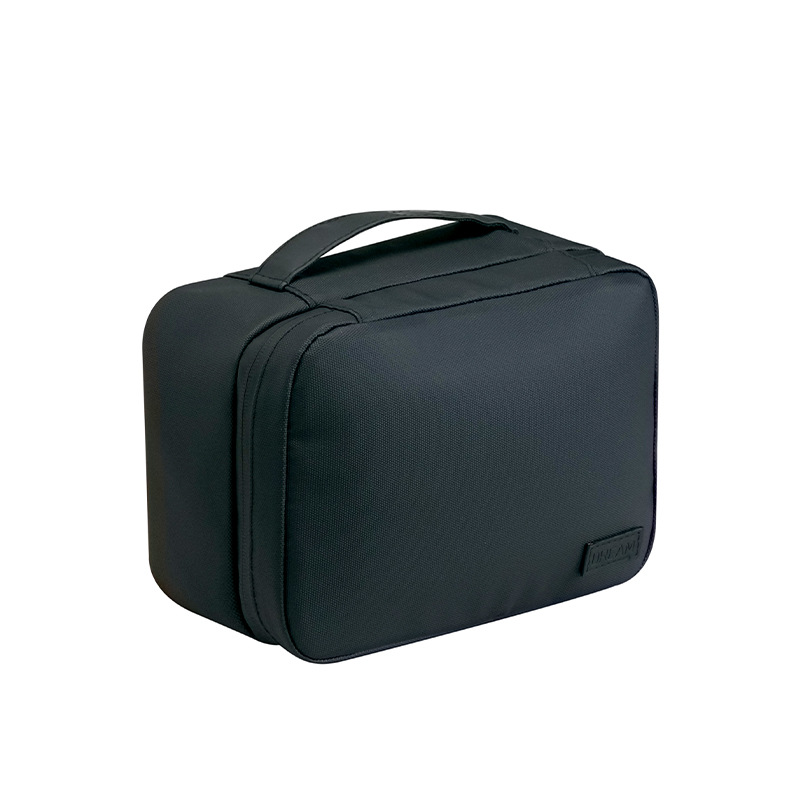 Thickened PU makeup bag, large waterproof storage bag, hand-held toiletry bag, portable cosmetics storage bag for cross-border use Item Picture