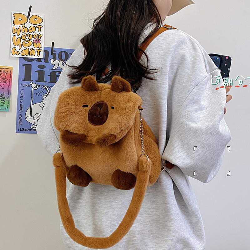New Kapipala three-in-one bag, girlish heart, large capacity, versatile, for school backpacks, travel crossbody backpacks wholesale Specification drawing