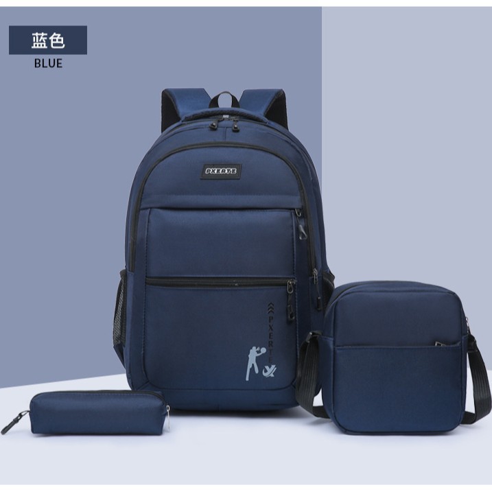 Wholesale men's backpacks, new large-capacity outdoor travel backpacks, casual and simple business computer bags from the manufacturer Specification drawing